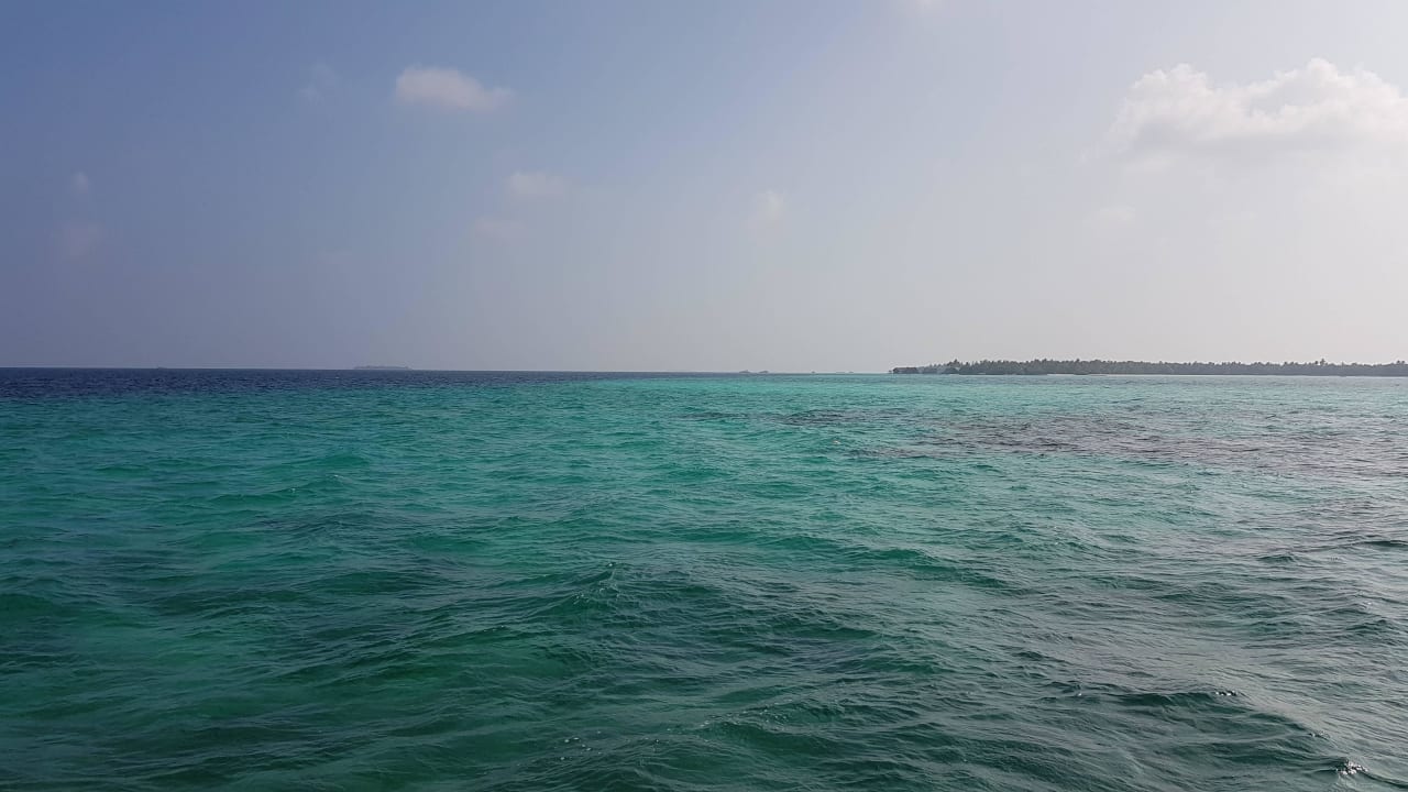 Weites Meer Summer Island Maldives
