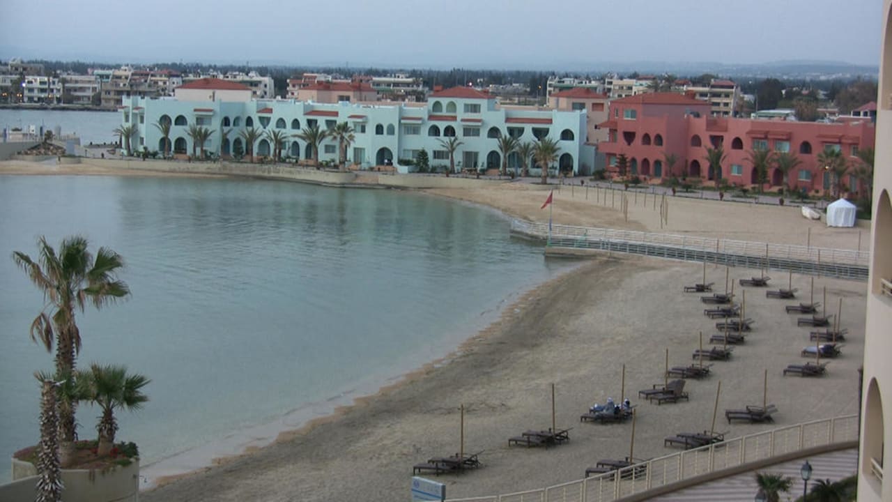 Blick vom Balkon Afamia Resort