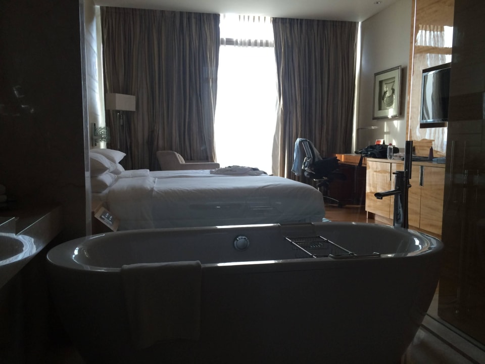 View from the bath Hotel Vivanta by Taj Gurgaon