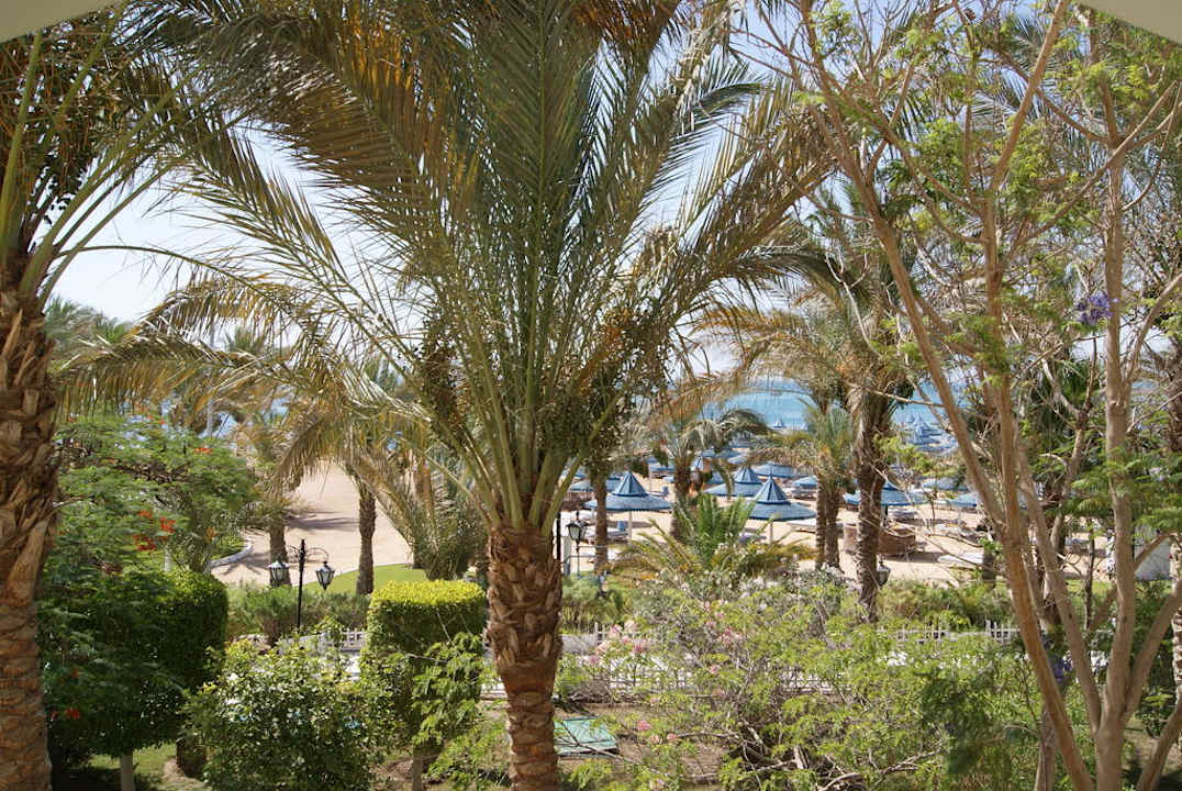 Ausblick vom Balkon The Grand Hotel Hurghada