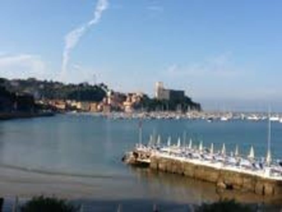 Super Aussicht von der Dachterrasse Hotel Locanda del Lido