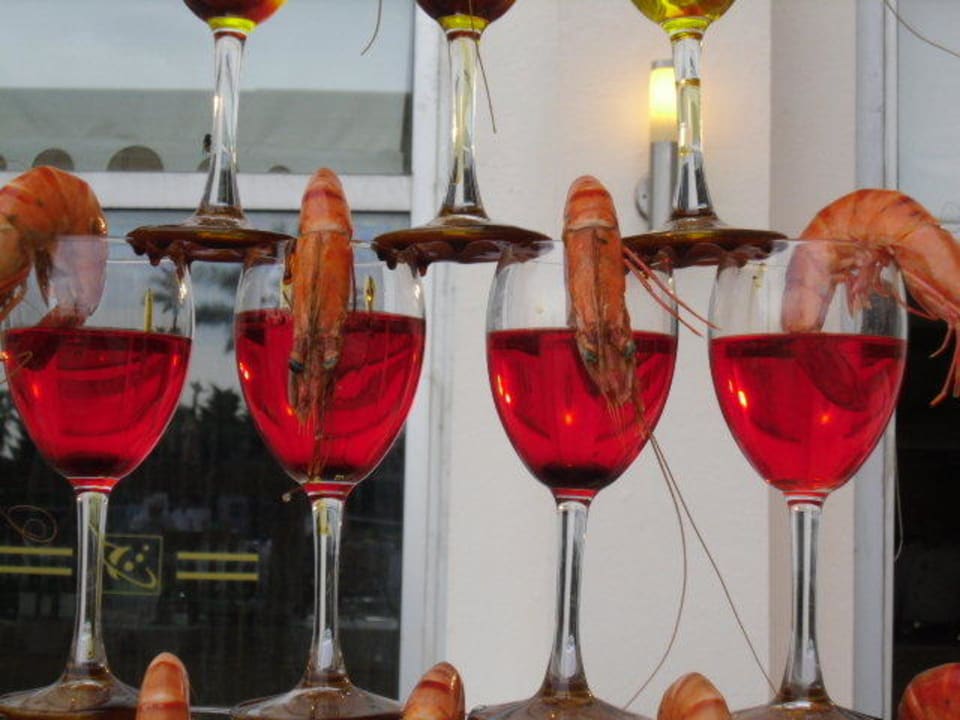 Die durften auch gegessen werden Saturn Palace Resort Hotel