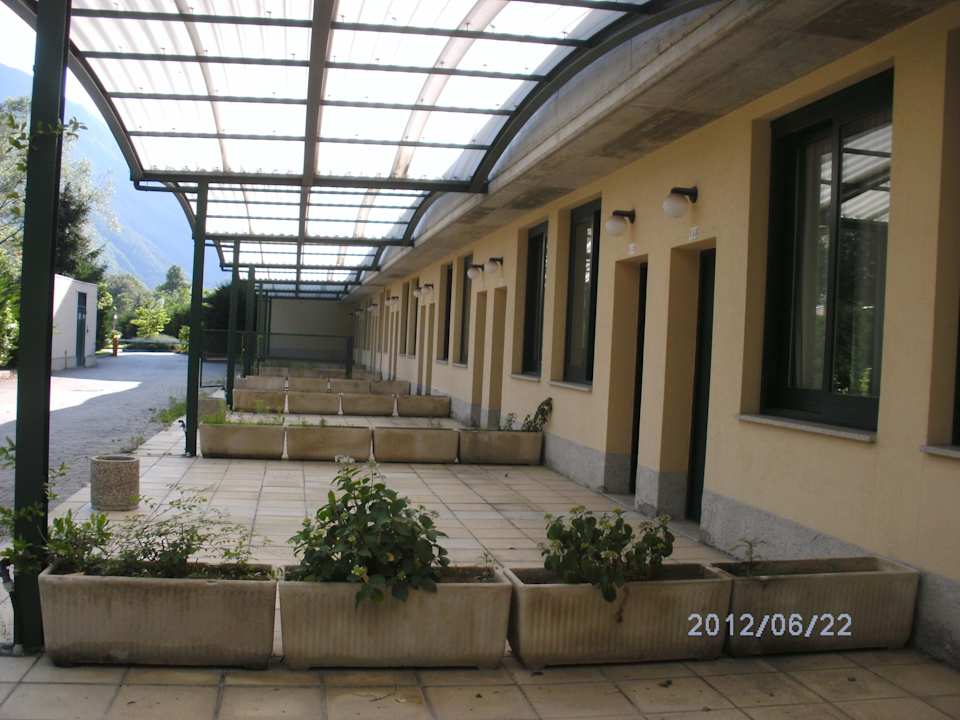 Rückseite des Hotels Valgrande Hotel