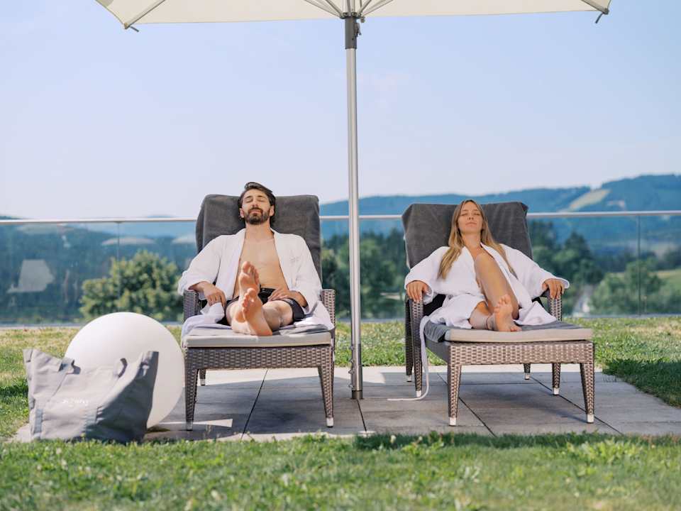 Gartenanlage Dorfhotel Fasching