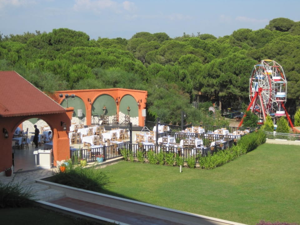 Vom Zimmer auf das Griechische Restaurant Voyage Belek Golf & Spa