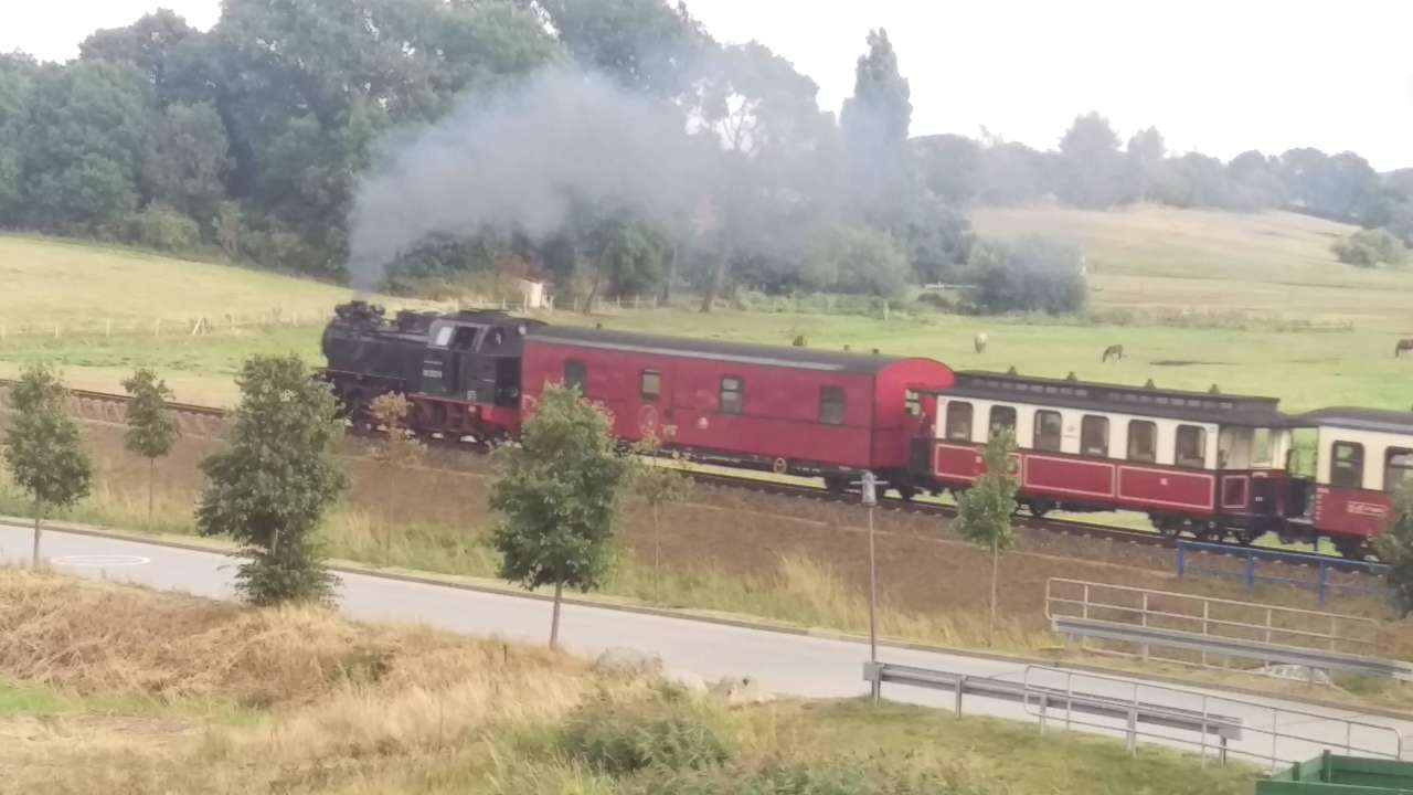 Vom Balkon aus Apartmentanlage Urlaubsräume - Wohnung 3.14