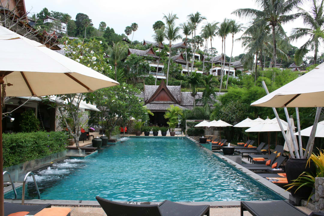 Blick Pool auf Rezeption Ayara Hilltops Boutique Resort & Spa