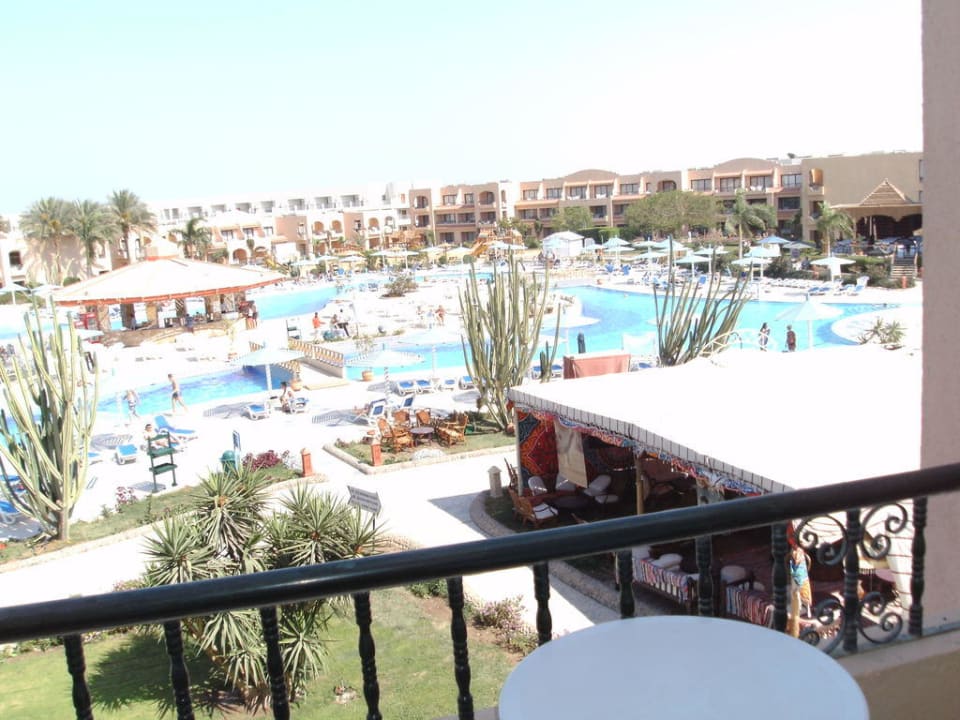 Ausblick vom Balkon Ali Baba Palace Hotel