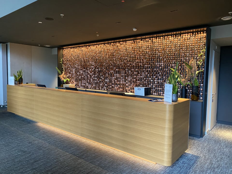 Lobby b'mine Hotel Frankfurt Airport