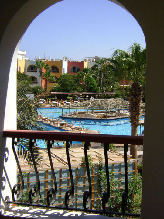 Blick aus Balkon Arabia Azur Resort
