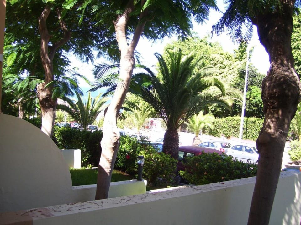 Ausblick von der Terrasse Los Olivos Beach Resort