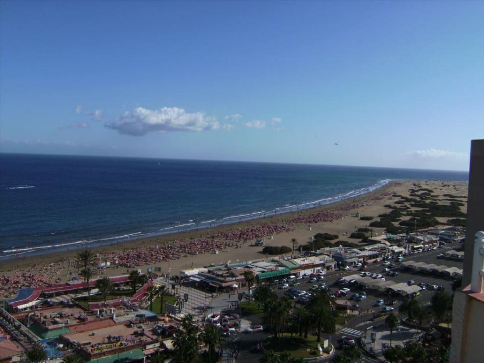 Aussicht vom 15.Stock Corallium Dunamar by Lopesan Hotels