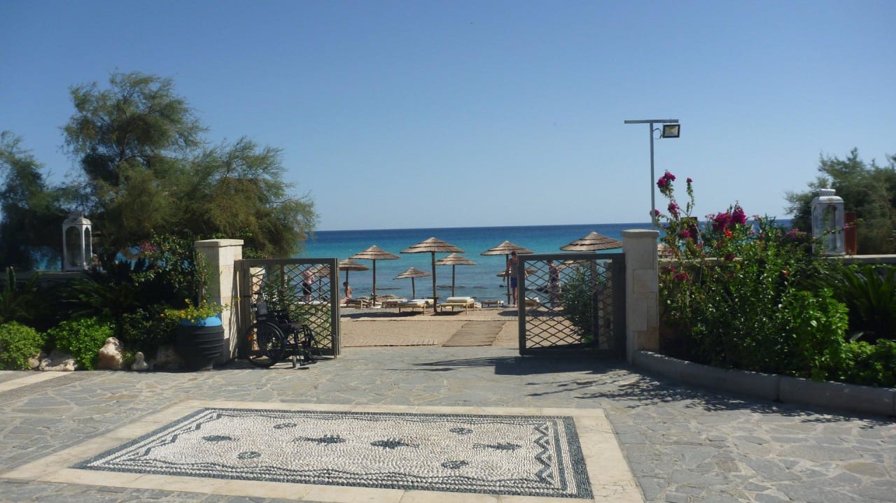 Viel Platz in der Anlage Aquagrand Artistic Luxury Beach Resort - Adults only