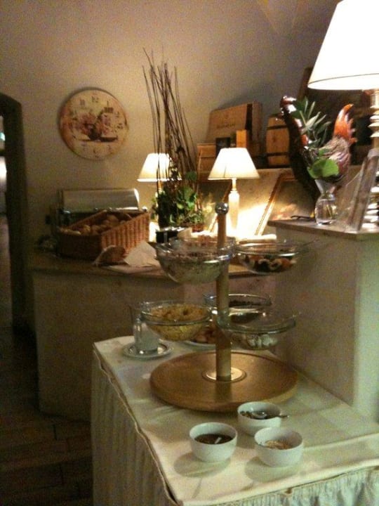 Müsli beim Frühstück Schloßhotel Schkopau