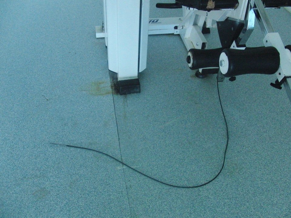 Defektes Gerät im Fitnessraum SBH Club Paraiso Playa