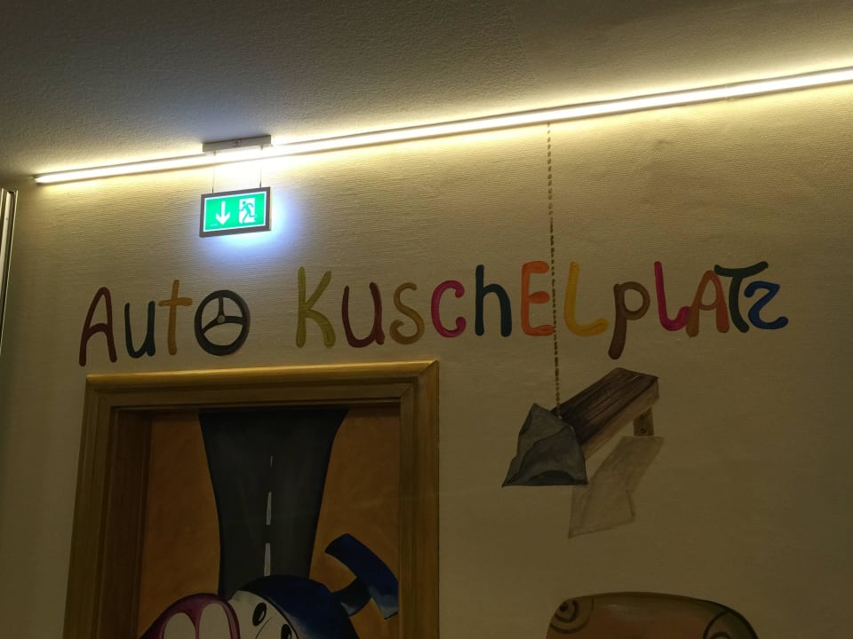 Weg zum Parkhaus Oberjoch - Familux Resort