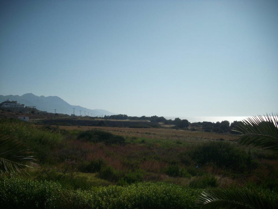 Blick aus unserem Zimmer Porto Bello Beach