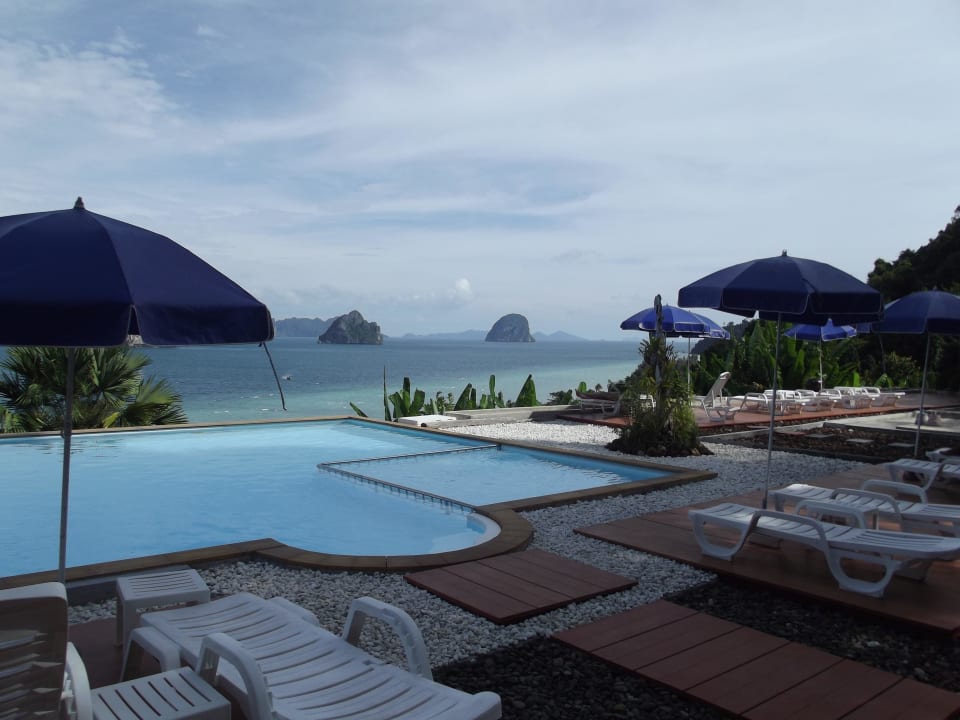 Ausblick vom Hotel Koh Hai Cliff Resort Hotel Koh Ngai Cliff Beach Resort