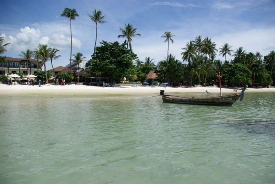 Blick auf das Iyara Iyara Beach Hotel