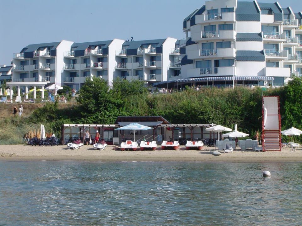Hotel vom Strand aus Hotel Sineva Beach