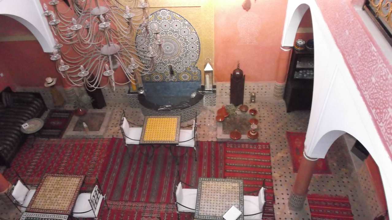 Innenhof Hotel Riad Losra