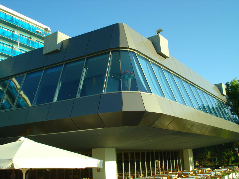 Restaurant von außen  Hotel Calypso Beach