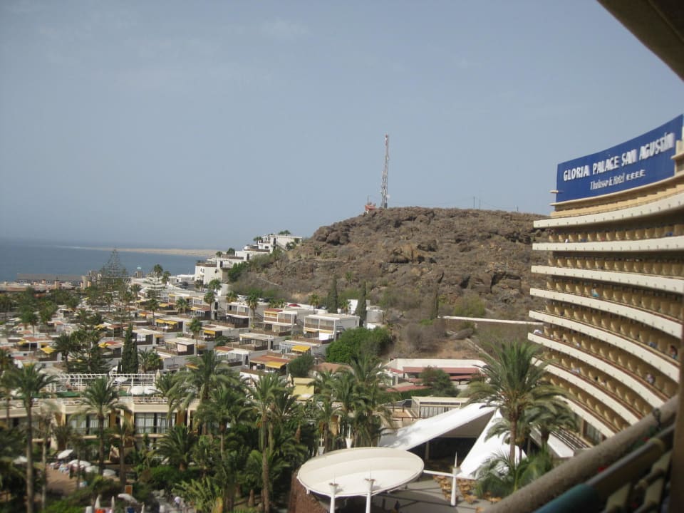 Ausblick vom 6. Stock Gloria Palace San Agustin Thalasso & Hotel