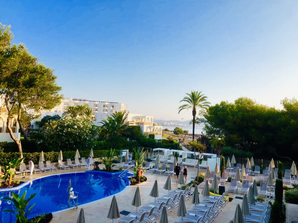 Ausblick Hipotels Bahía Cala Millor