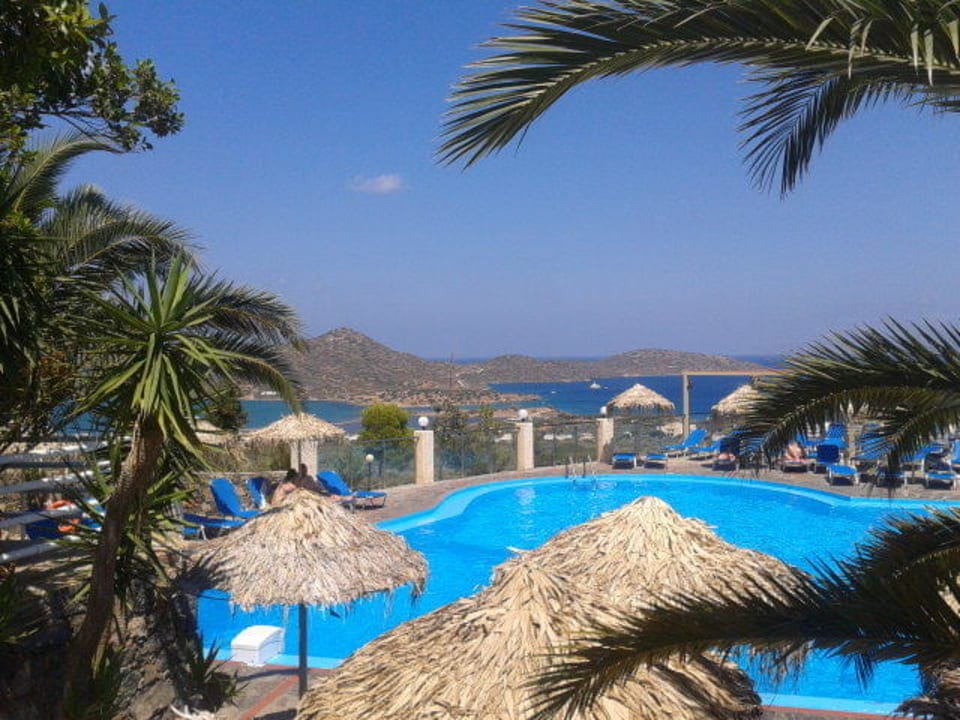 Blick auf Pool 2 Elounda Residence Resort & Waterpark