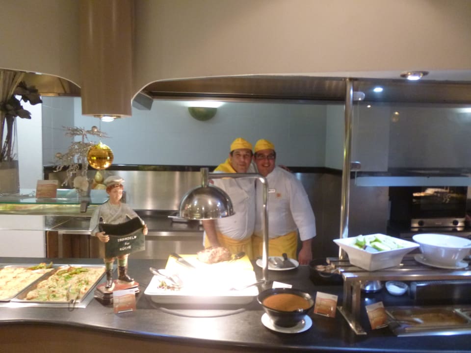 Weihnachtsessen allsun Hotel Lucana