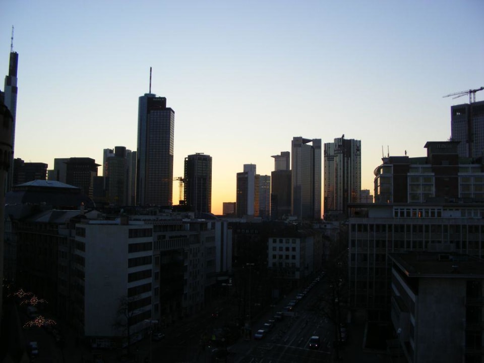 Blick aus dem Zimmer Flemings Selection Hotel Frankfurt-City