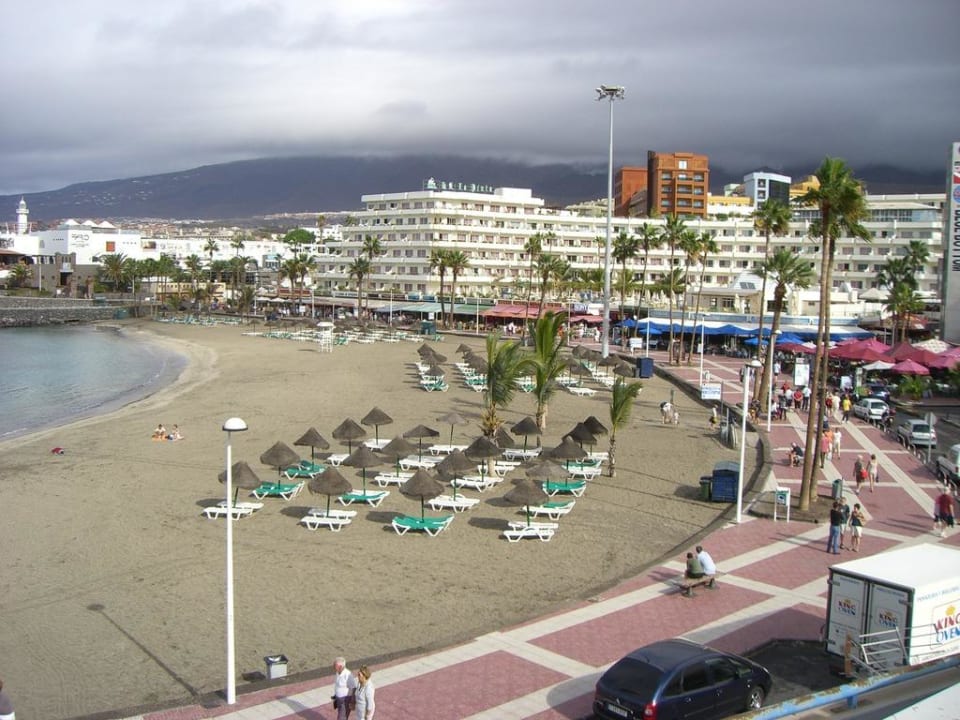 Blick auf den Hotel-Strand und das La Pinta HOVIMA La Pinta Beachfront Family Hotel
