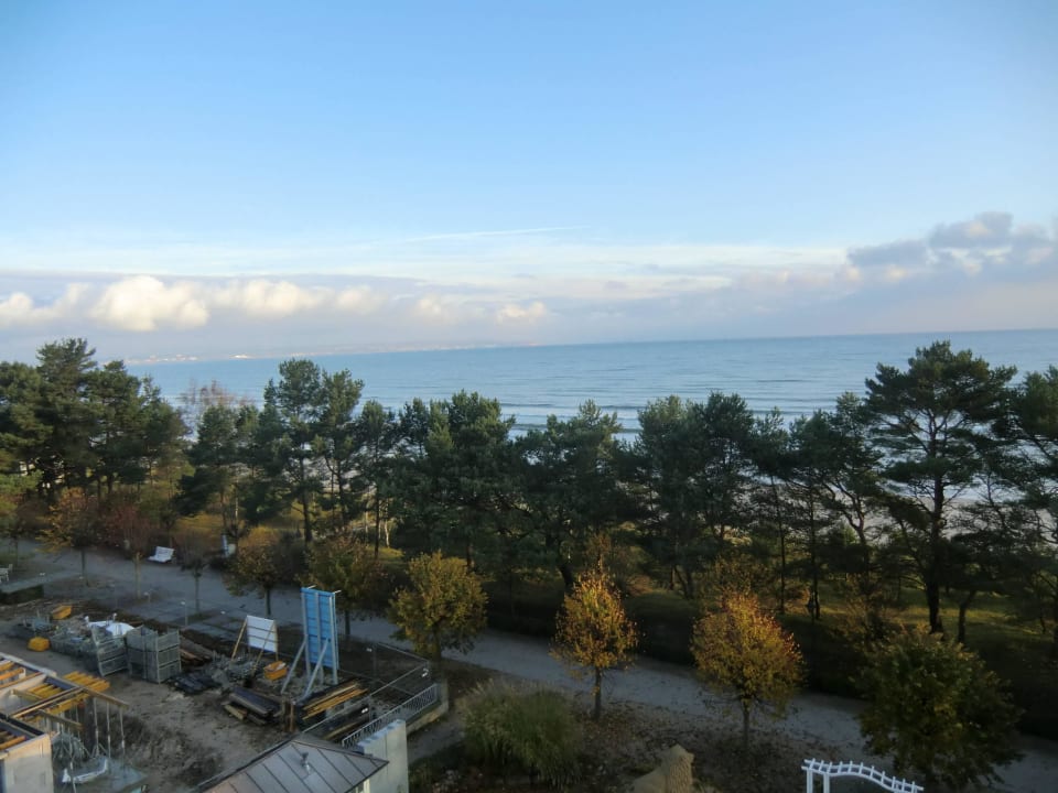 Blick Richtung Sassnitz Arkona Strandhotel