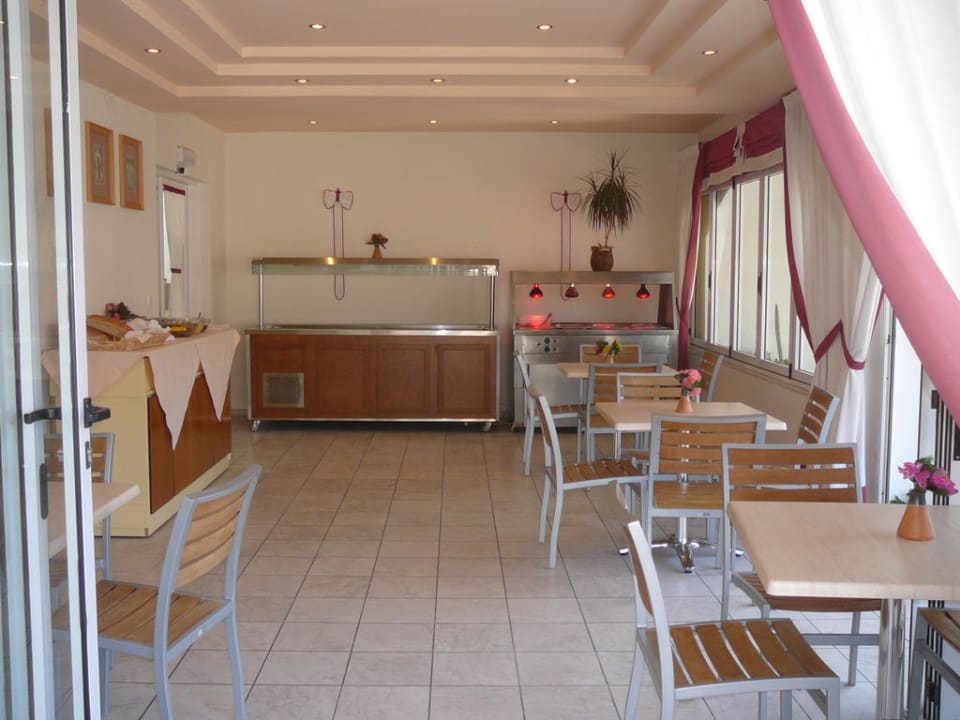 Unser schöner Frühstücksraum Troulis Apart-Hotel