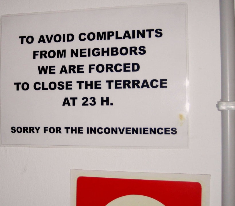 Und der Angestellte kann um 23 Uhr ins Bett. Hostal Falow