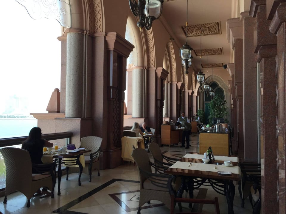 Restaurantterrasse Emirates Palace Mandarin Oriental