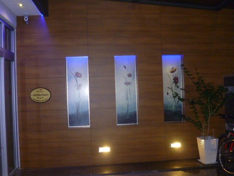 Eingang zum Hotel Hatipoglu Beach Hotel
