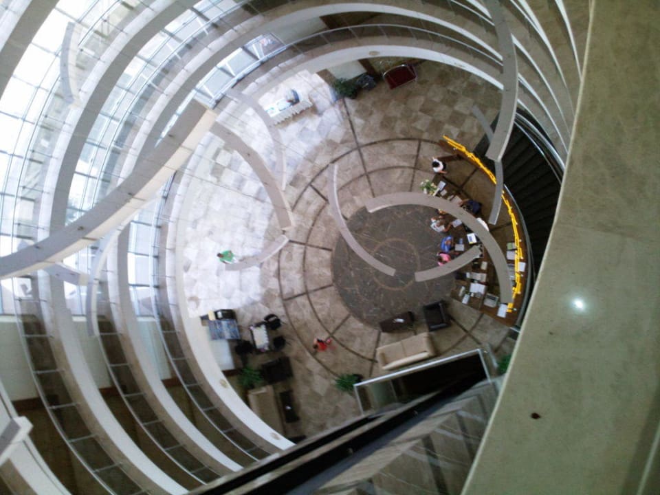 Rezeption vom 7.stock Saturn Palace Resort Hotel