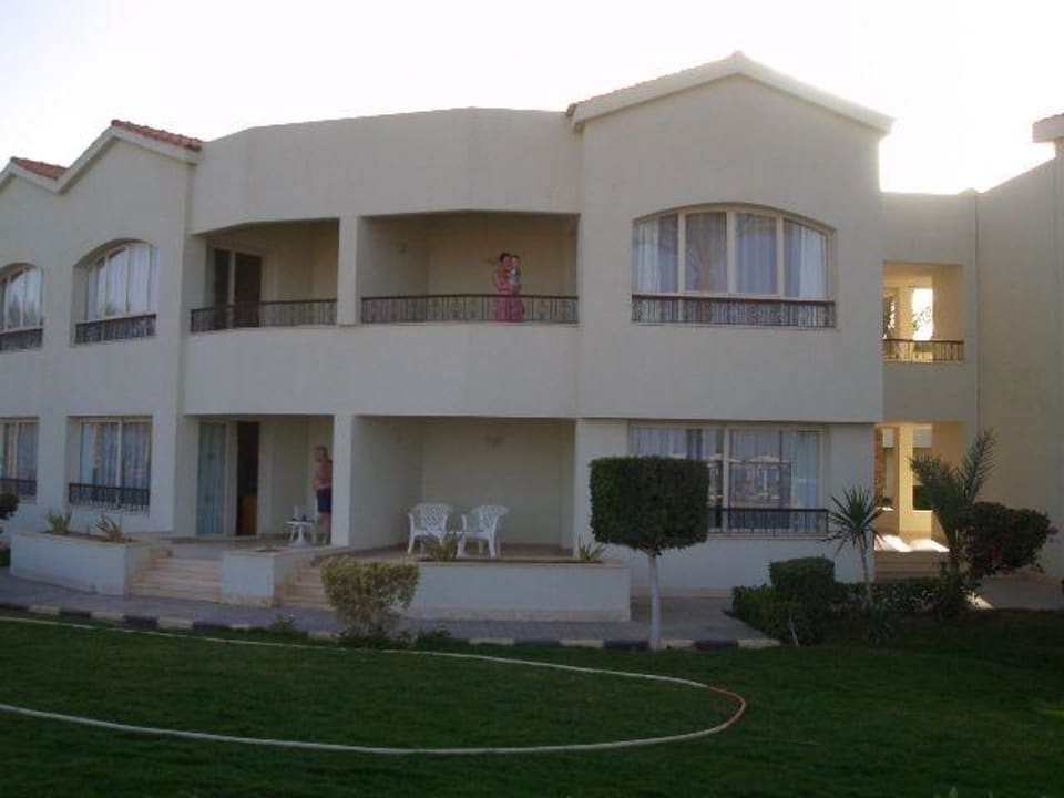 Blick vom Balkon Pickalbatros Dana Beach Resort - Hurghada