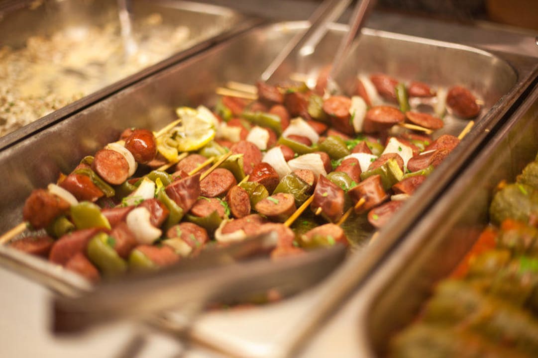 Das leckere Abendessen Anissa Beach & Village