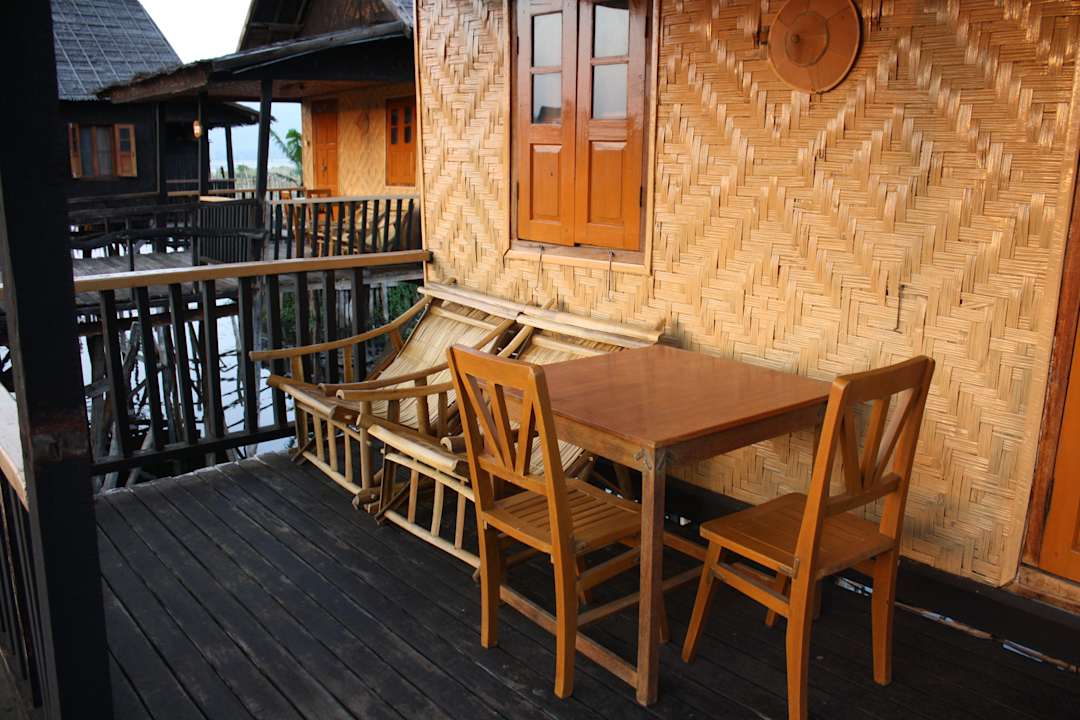 Vorderer Balkon Hotel Golden Island Cottages 1 & 2