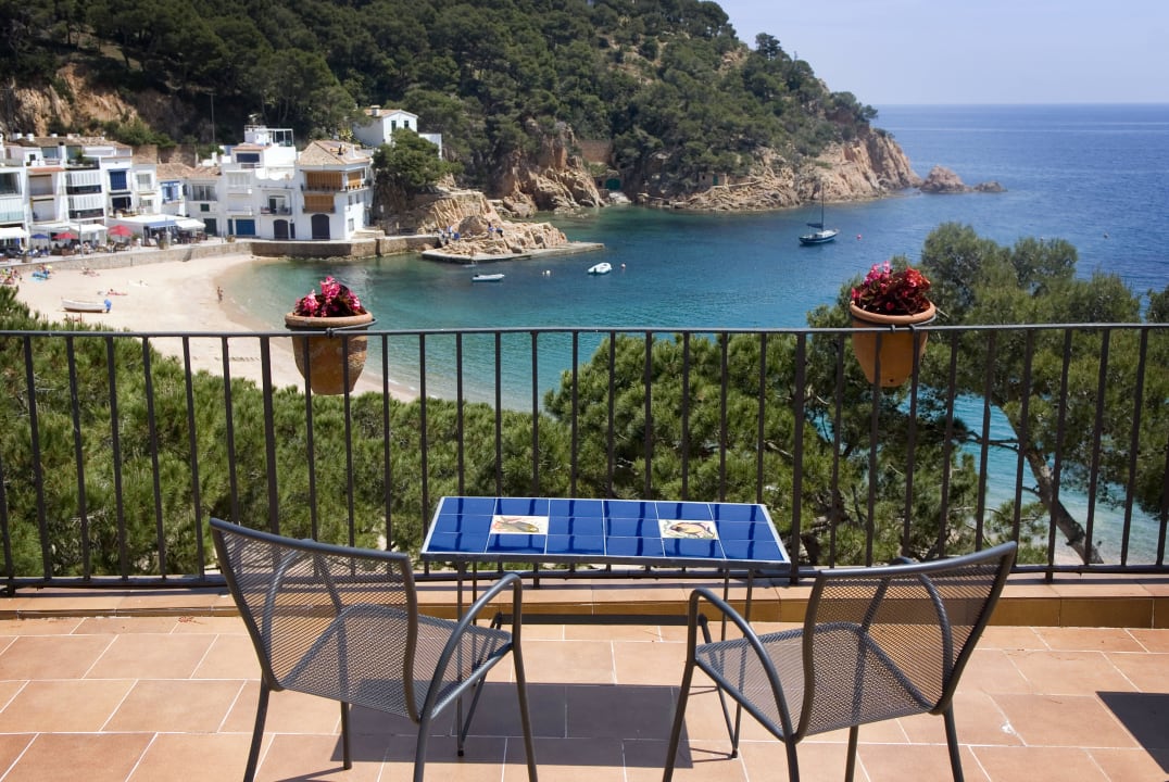 Terraza Bar Mirador Hotel Hostalillo Tamariu