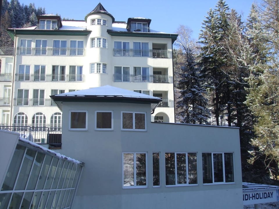 Südseite des Alpenhofs vom Hotel Mondi Bellevue MONDI Hotel Bellevue Gastein