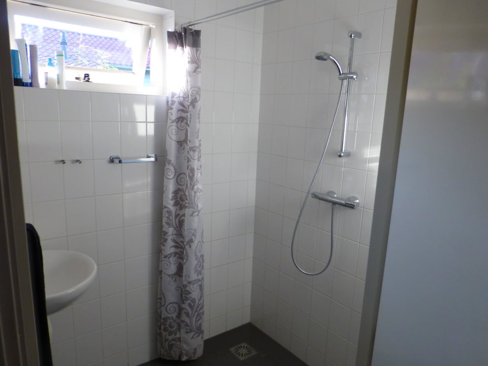 Dusche Haus 9 Bungalowpark Puik en Duin Vakantie Noordwijk