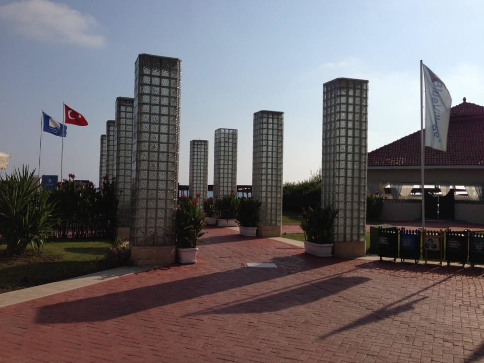 Weg zum Strand Monachus Family Resort Sorgun