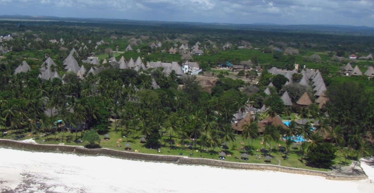 Airview of the resort Neptune Village Beach Resort & Spa