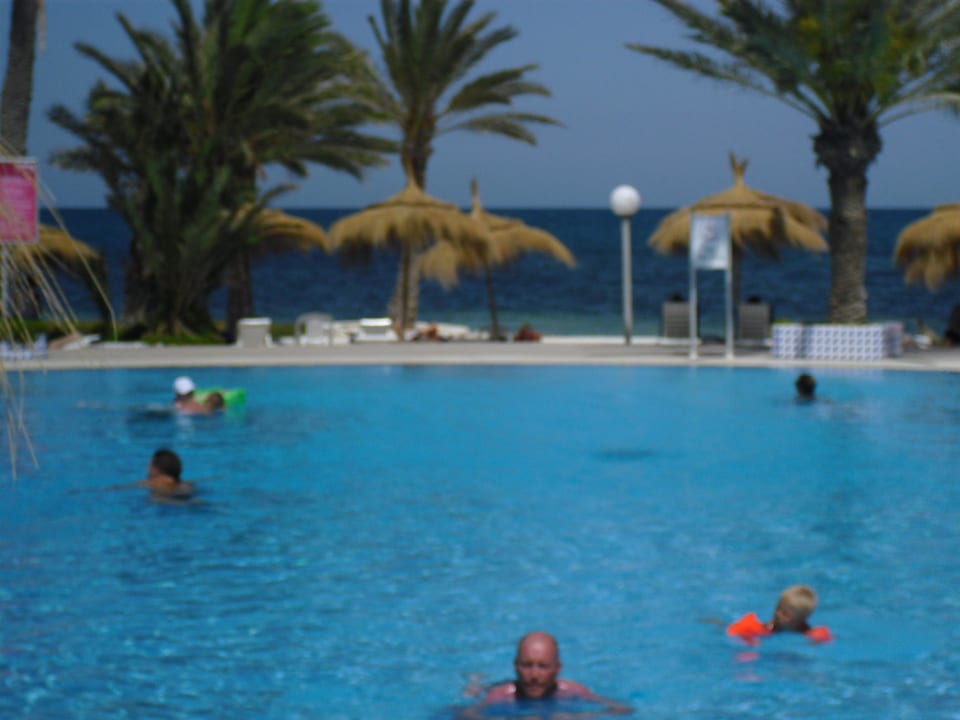 Unser Lieblingsplatz mit Pool und Bar Hotel El Mouradi Djerba Menzel