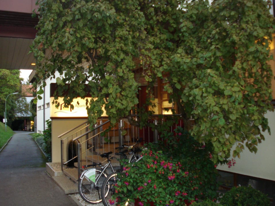 Eingangsbereich Apartments am See Domenig