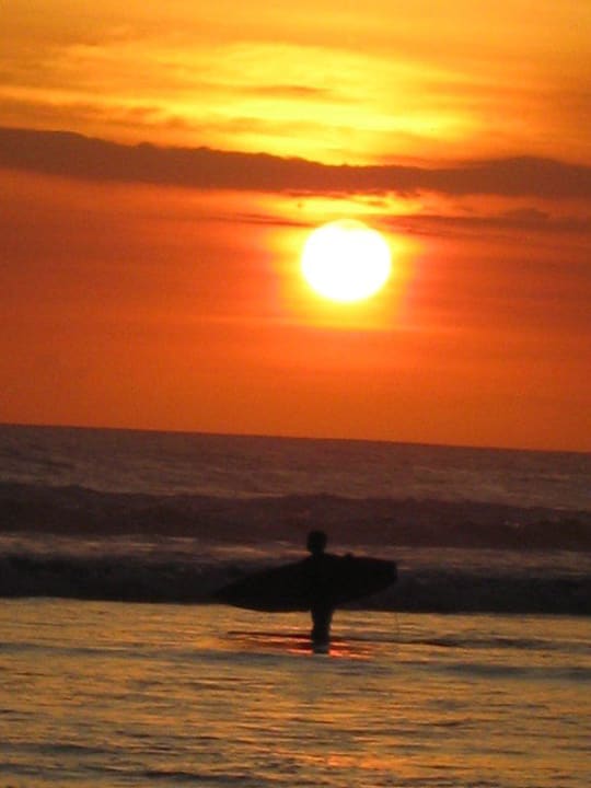 Sonnenuntergang The Royal Beach Seminyak Bali - MGallery Collection