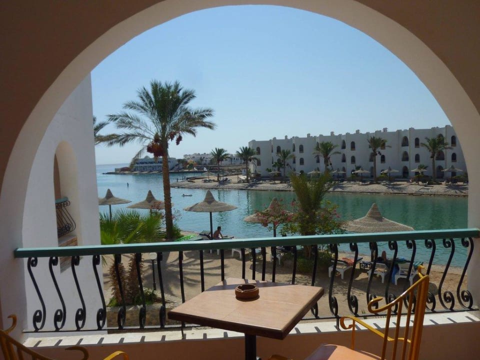 Blick vom Balkon 228 Arabia Azur Resort